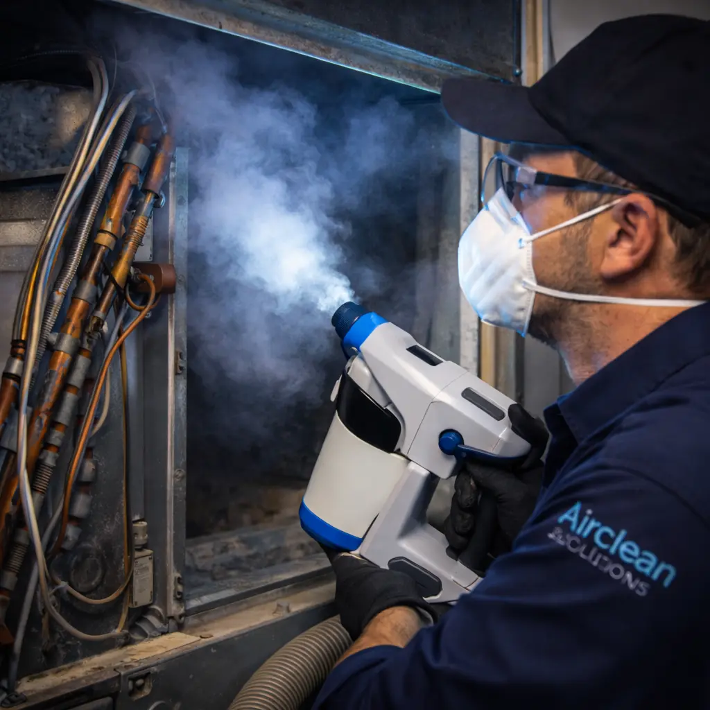 HVAC System Deep Sanitization Cleaning